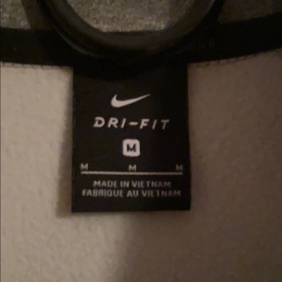 Grey Nike Friday-Fit Quarter Zip - Picture 3 of 3
